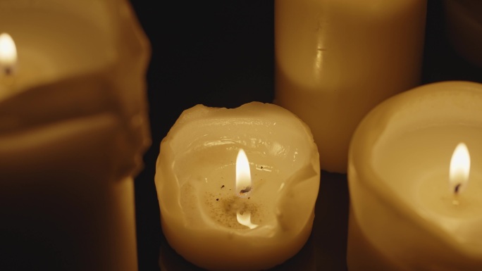 燃烧的蜡烛烛光烛火1
