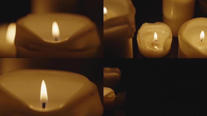 燃烧的蜡烛烛光烛火1