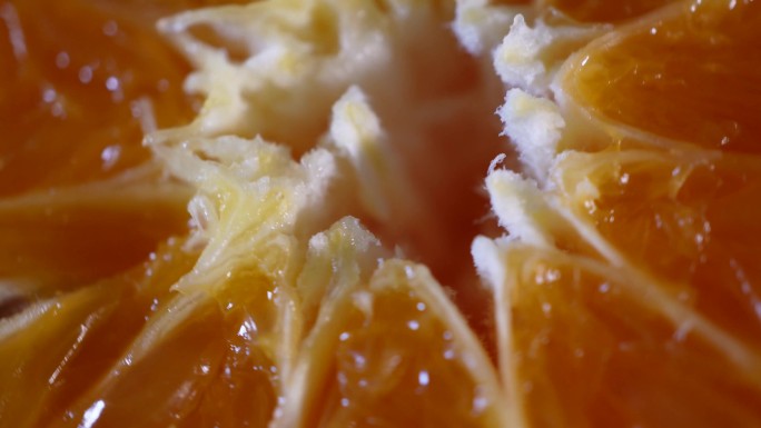 【镜头合集】切开的橘子果肉  (2)