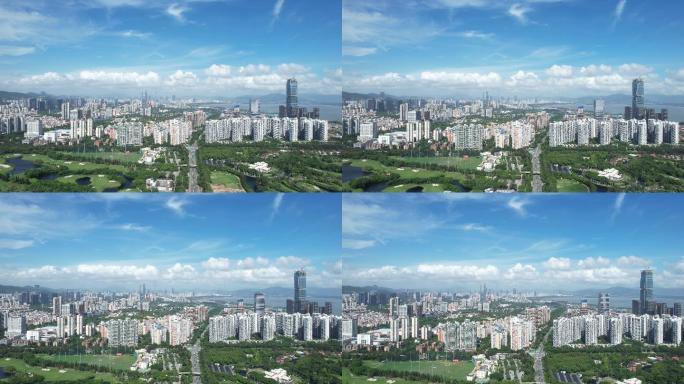 【正版素材】深圳南山区全景