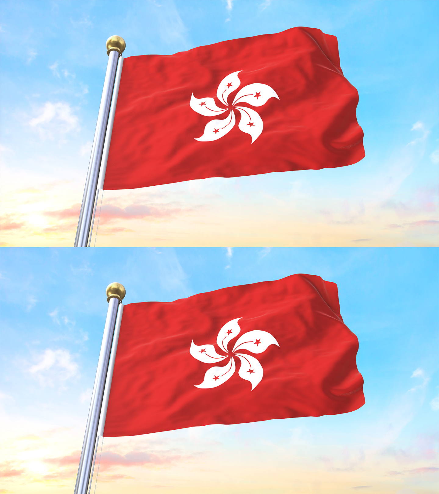 4K香港特别行政区区旗