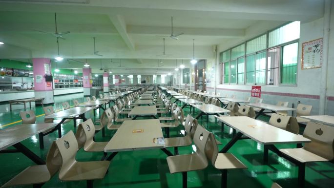 大学 高初中 小学校 食堂 桌椅餐厅