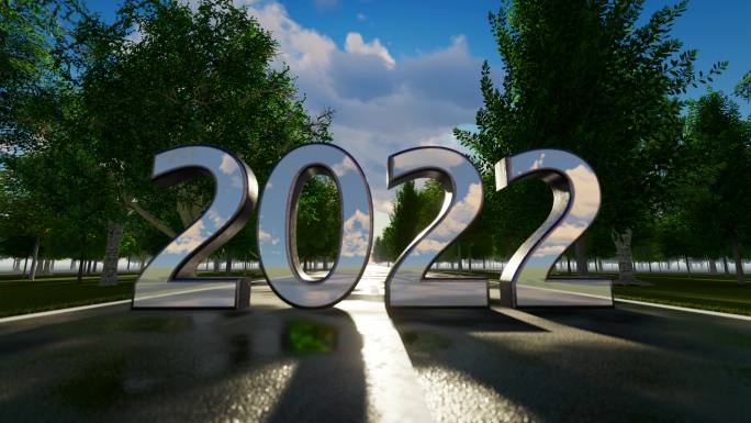 2022年道路背景概念