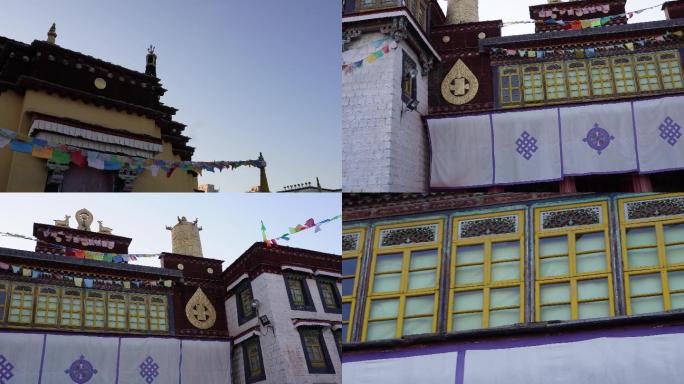 【镜头合集】民族园藏族建筑西藏少数