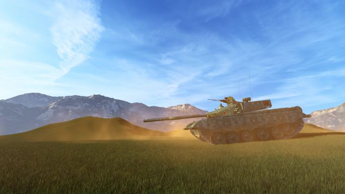 中国99式主战坦克