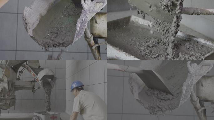 建筑水泥4K实拍