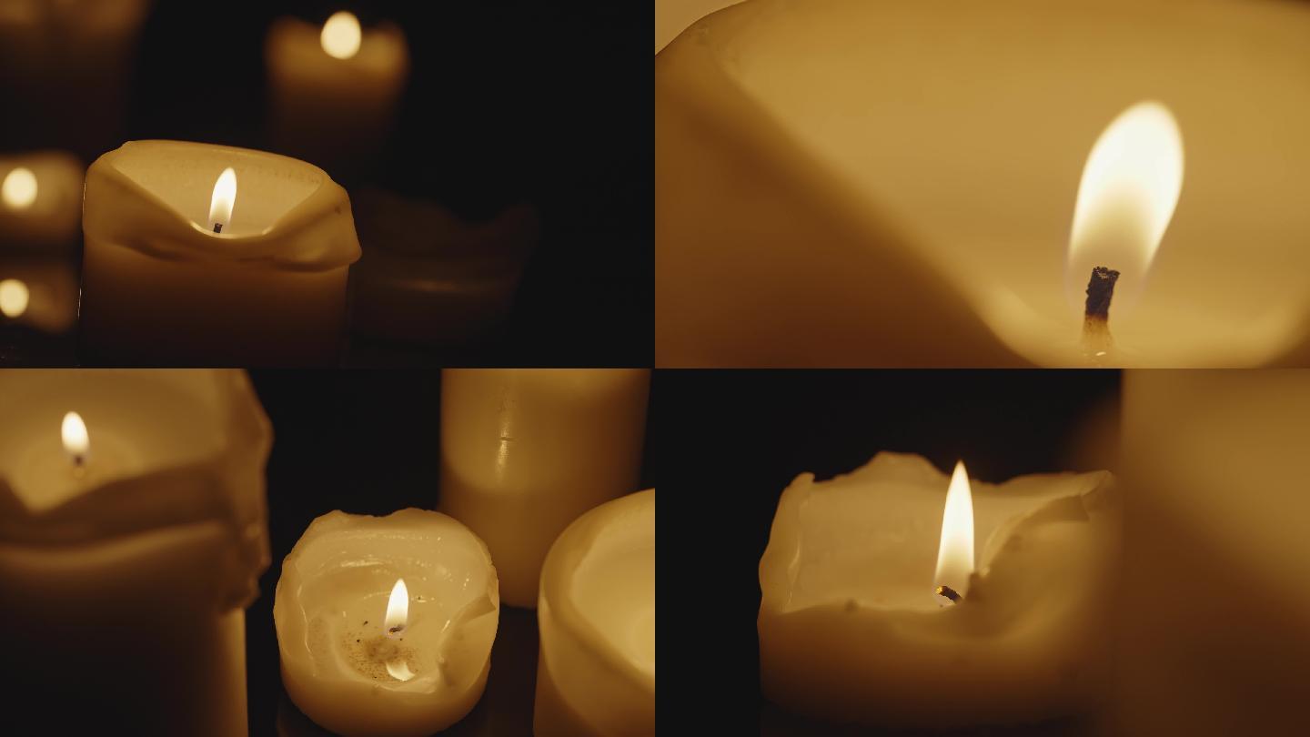 燃烧的蜡烛烛光烛火3