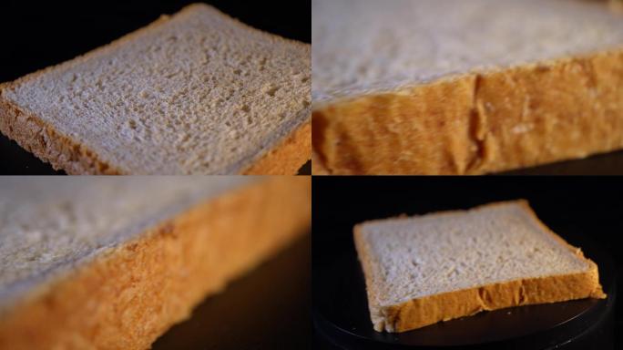 【镜头合集】全麦吐司切片面包蜂窝