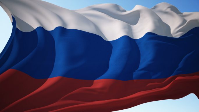 俄罗斯国旗或俄罗斯国旗