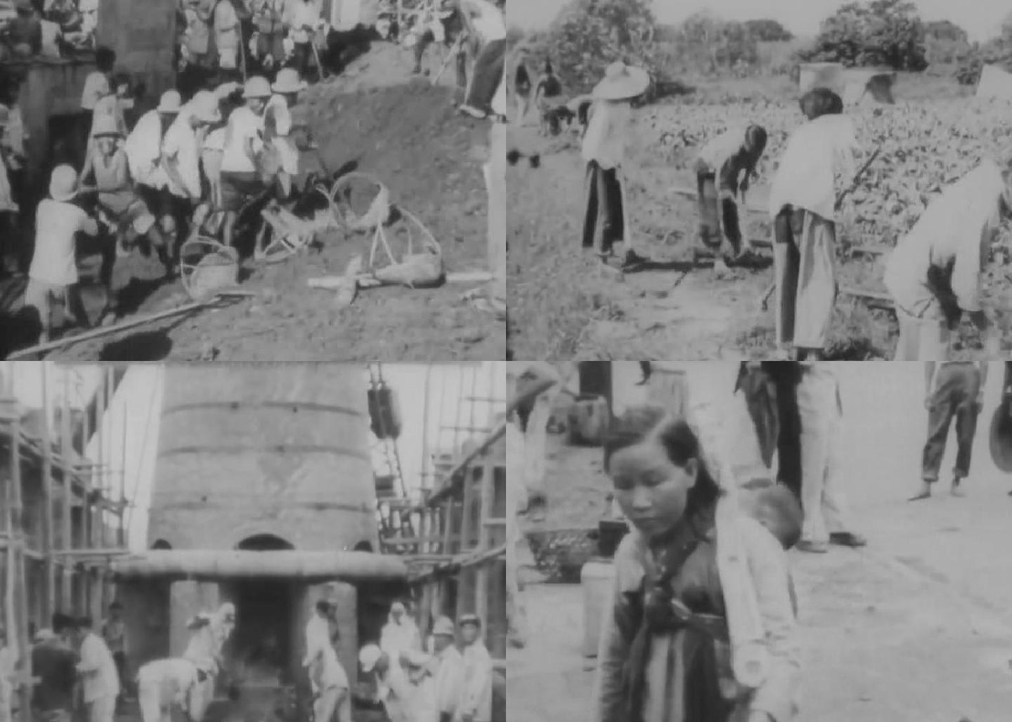 50年代中国百姓生产劳动