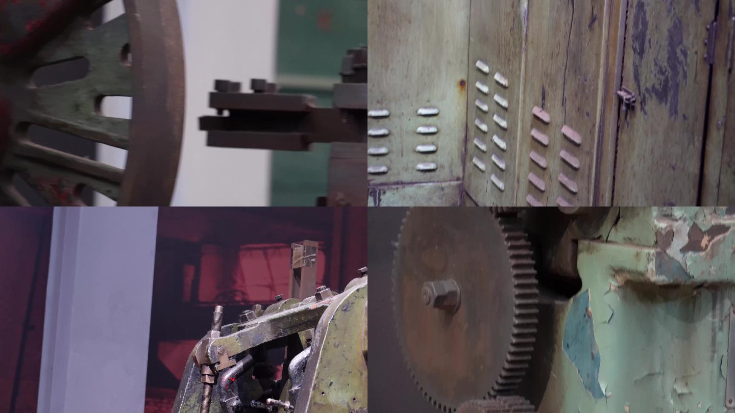 【镜头合集】机器机械加工车床零件齿轮