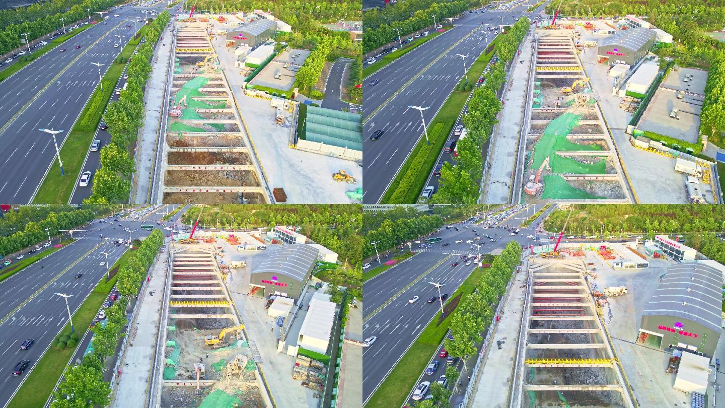 地铁站建设济南