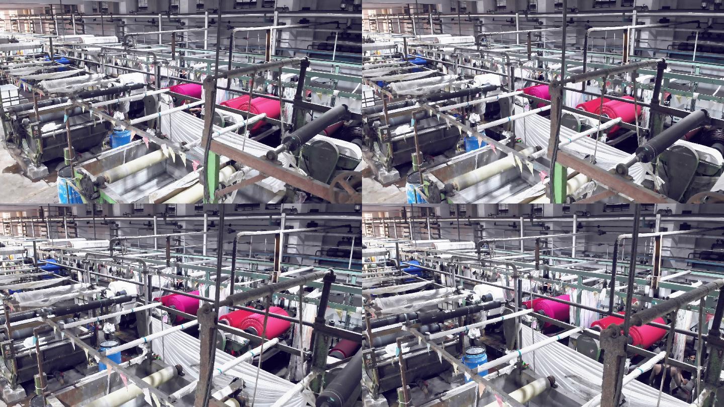 印度业务-一家纺织厂的纺织染色部门