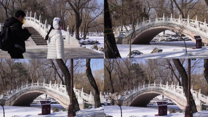 【镜头合集】石拱桥石桥古建筑中国古典