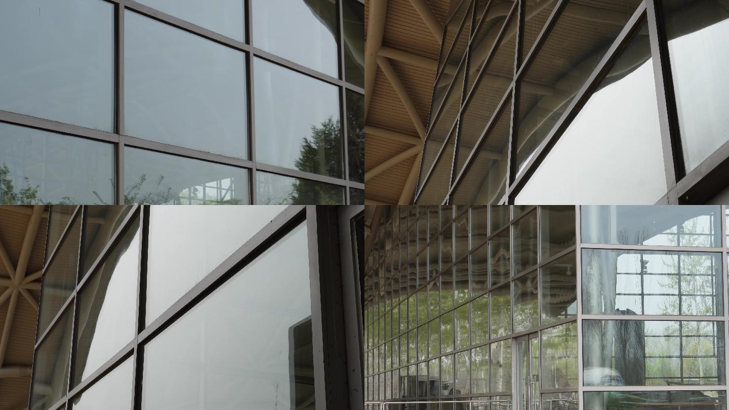 【镜头合集】现代建筑设计玻璃墙面钢铁结构
