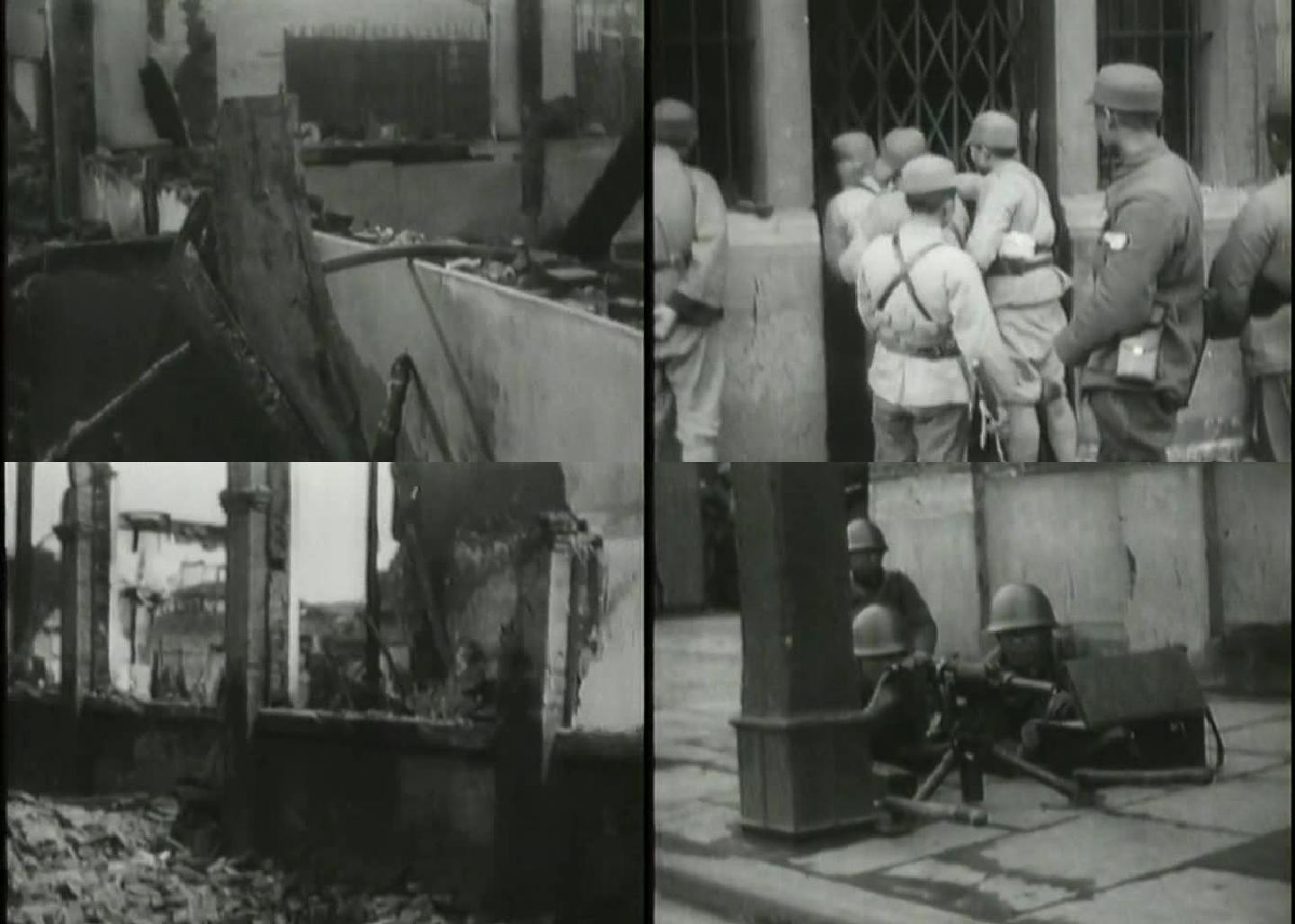1932年淞沪会战后的上海废墟