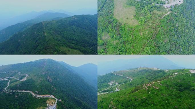 4K航拍短片.北京妙峰山山顶风光