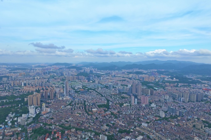 「版权素材」中山大景航拍