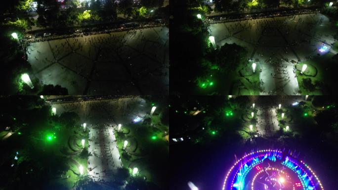 台州温岭东辉公园喷泉表演DJI_0326