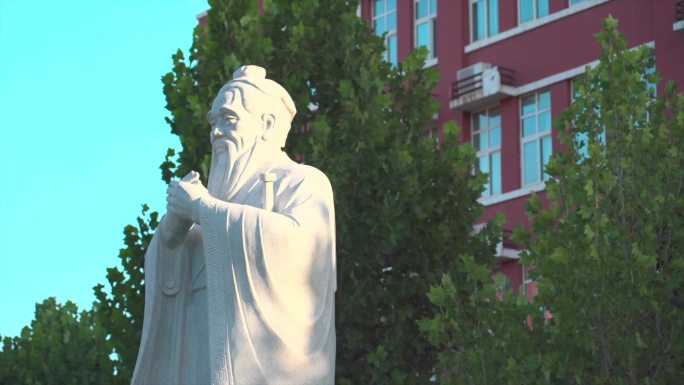 中华人民共和国教育部孔子雕像