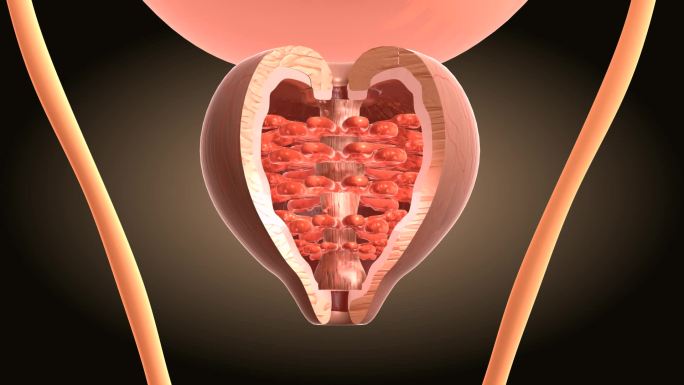腺管堵塞造成前列腺腺毒在腺管内越堵越多