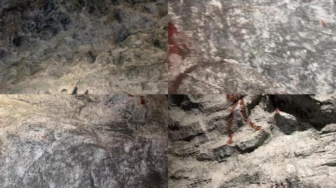 【镜头合集】山顶洞人演示远古绘画考古