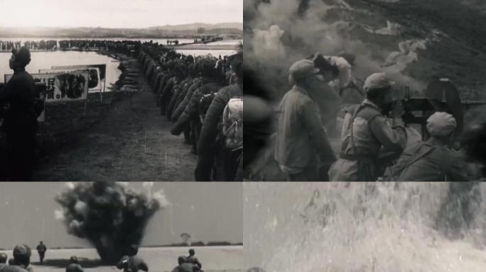 50年代人民志愿军赴朝作战（珍贵影像）