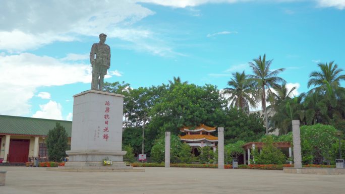 革命抗日先锋红军雕塑