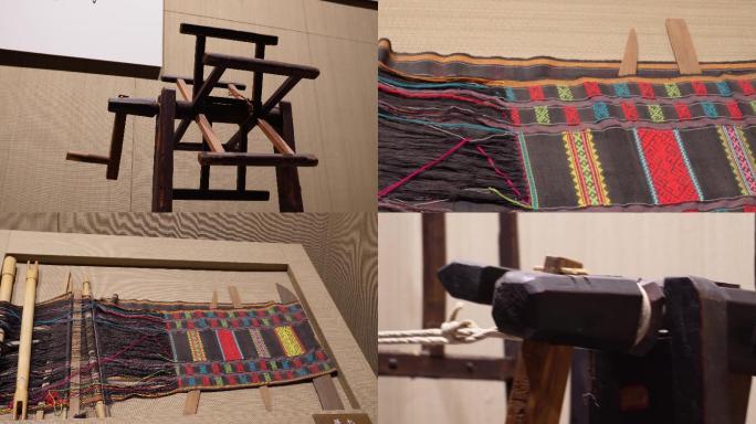 【镜头合集】纺车纺织机制造机编制古代