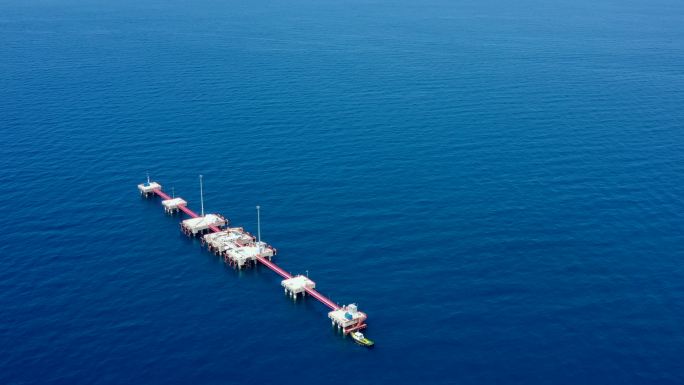 海上平台液化气生产石油开采采油