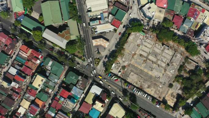 菲律宾马尼拉Makati&Mandaluyong地区无人机视图