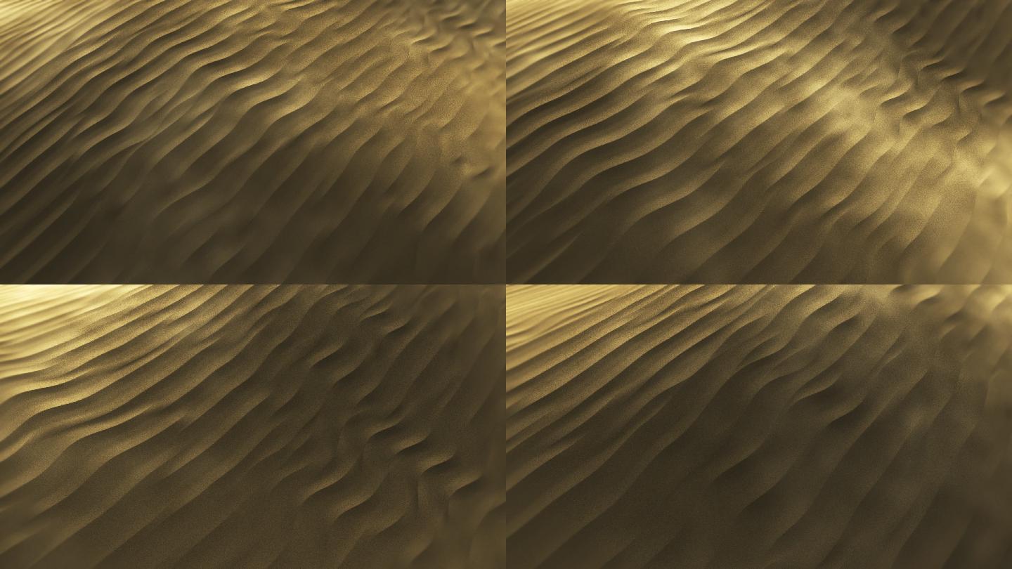 热沙漠沙丘纹理机理