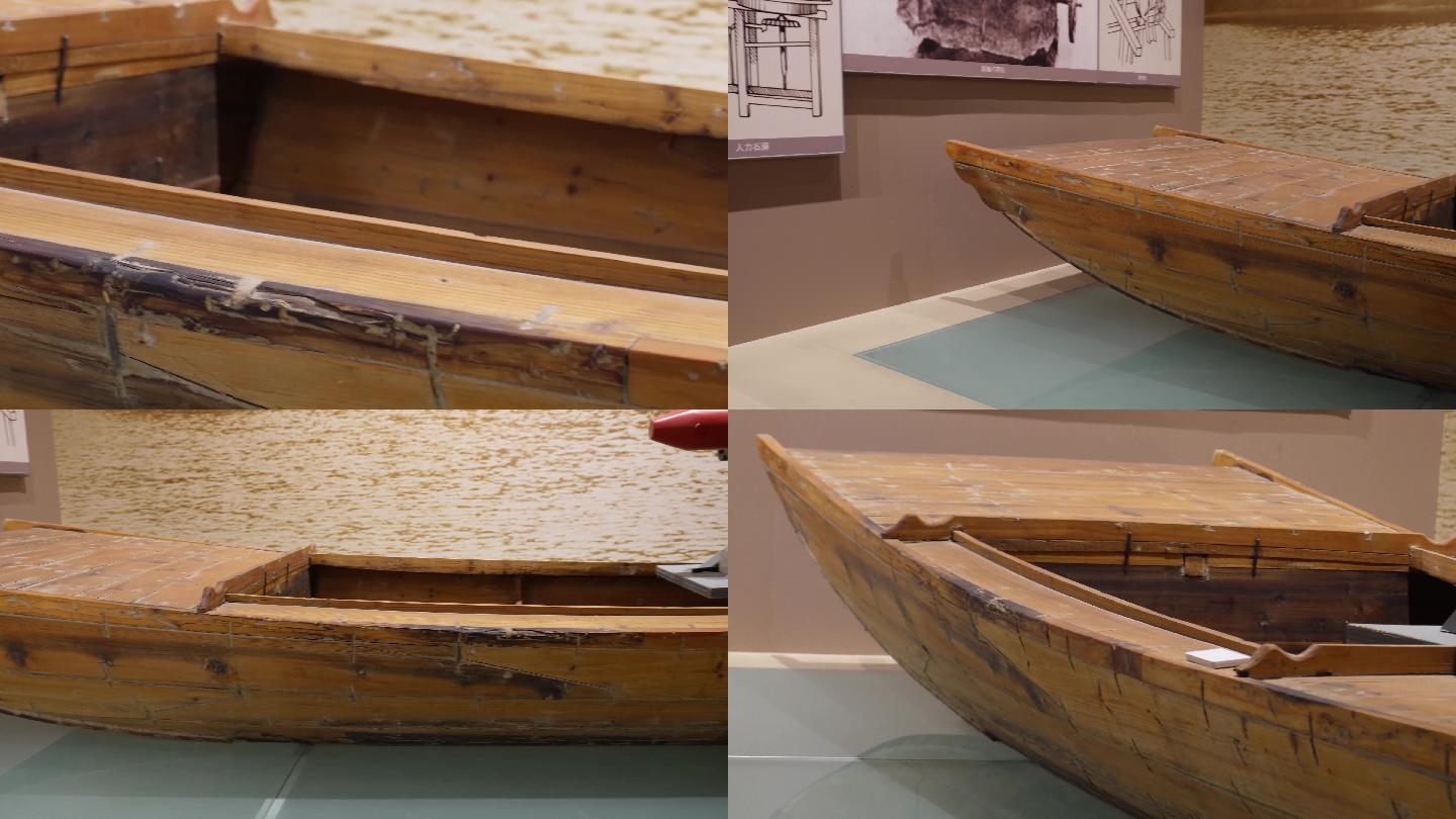【镜头合集】木筏竹筏小船木头船
