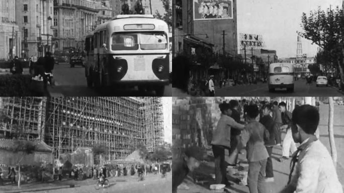 60年代 上海 街头景象