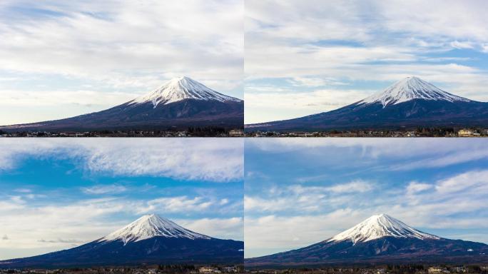 日本富士山地标性建筑