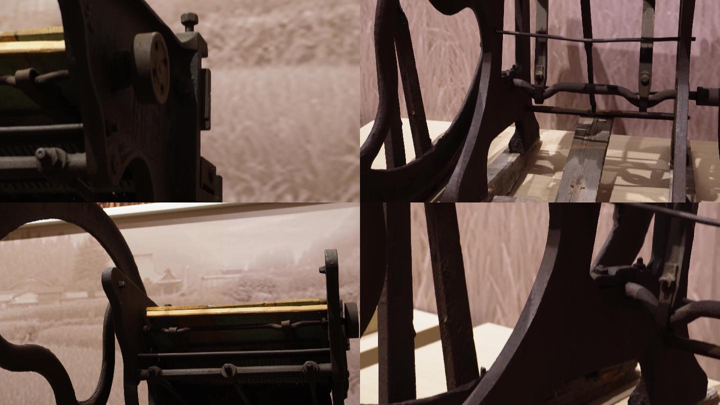 【镜头合集】缝纫机踏板轮子纺车古董