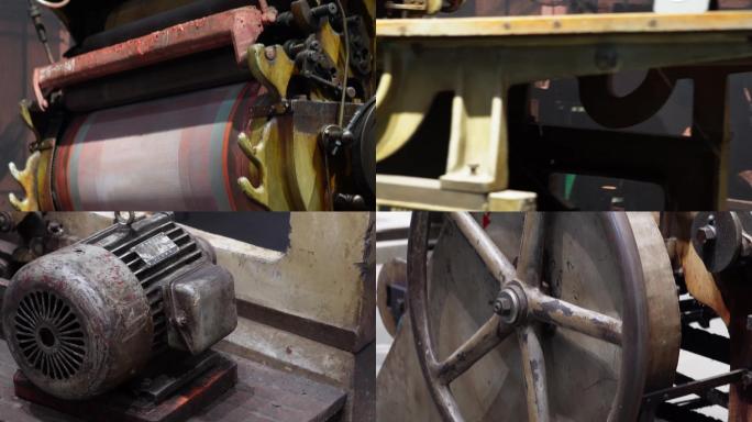 【镜头合集】齿轮机械工业设计印刷机零件