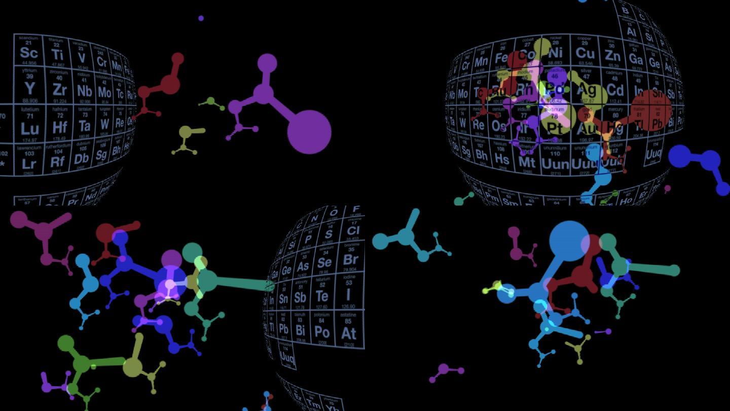 元素周期表化工元素抽象概念模拟演示