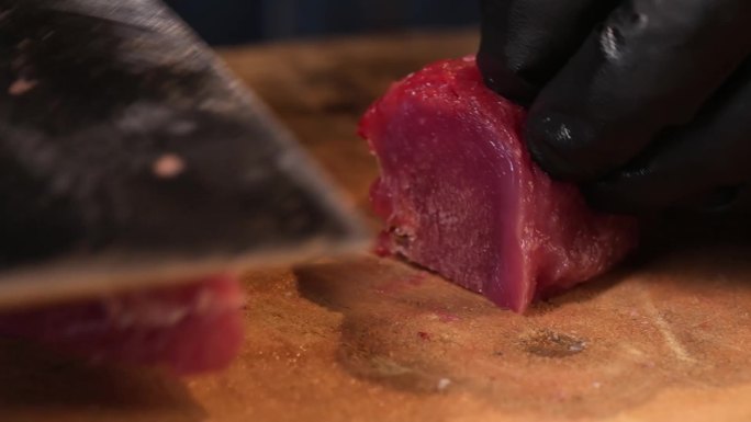 鲜切大块牛肉+牛肉展示拍摄素材