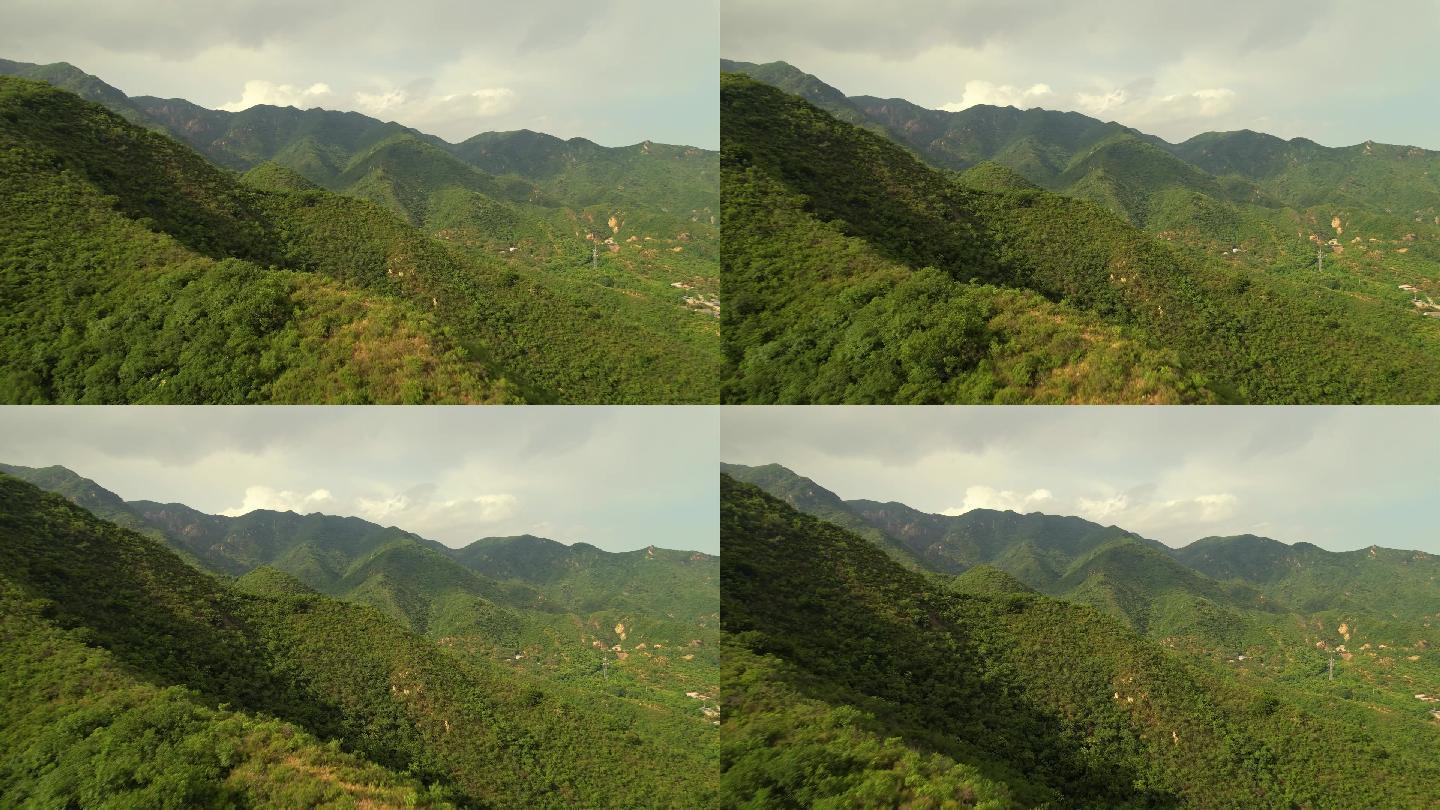 航拍山川大山风光