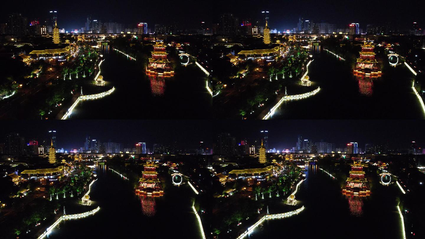 里运河清江浦景区夜景