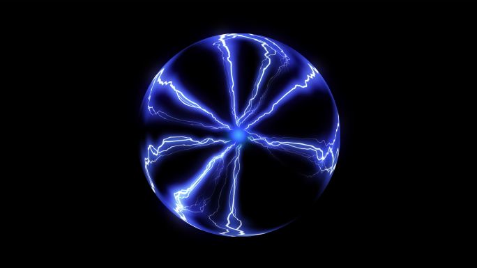 等离子魔法能量科技球。核反应堆核原子，无限循环，电，力，化学，动量，物理，原子，可再生，核，辐射，
