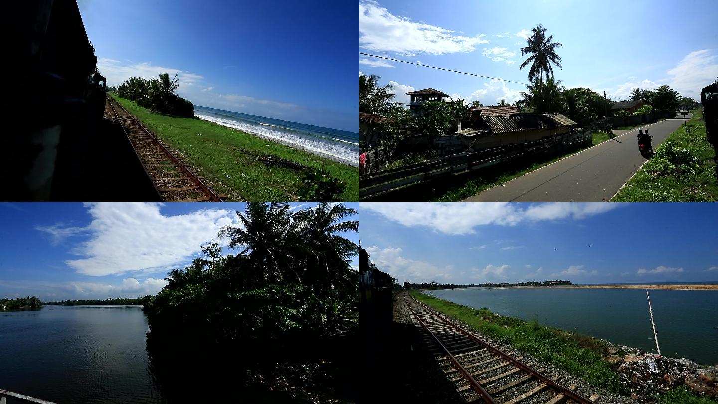 斯里兰卡海上火车之旅