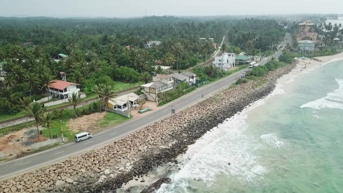 斯里兰卡海岸线