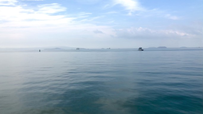 海景油画 海天一色 海阔天空  碧海蓝天