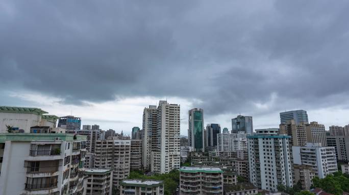 倾盆大雨-延时