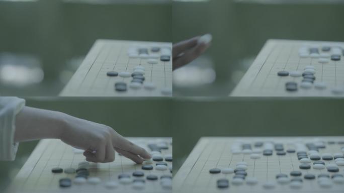 下围棋 禅意 ARRI拍摄 围棋落子