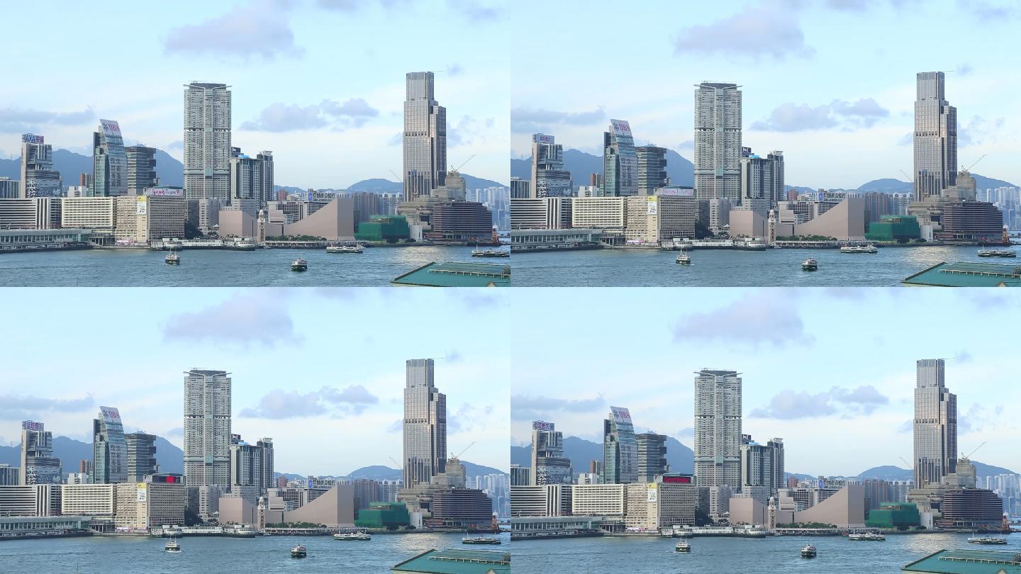 香港码头建筑物