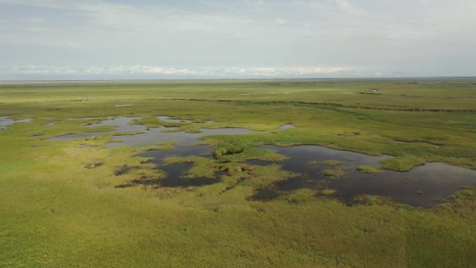 原创 新疆博斯腾湖草原湿地孔雀河自然景观