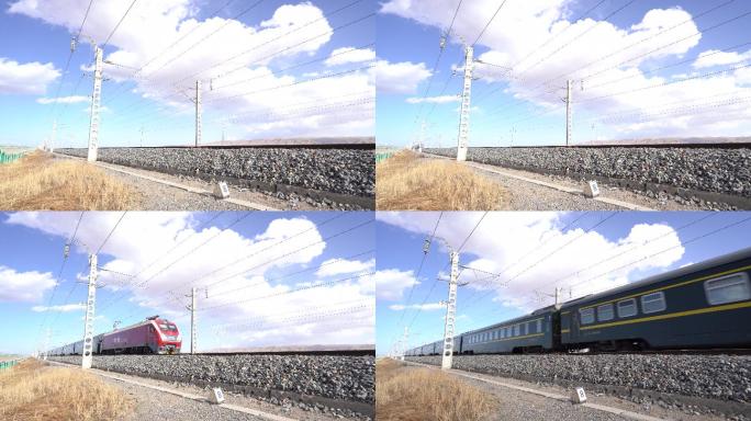 青藏铁路 4K 火车